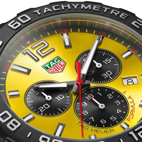 tag heuer fak watches for men yellow face 1990s|false tag heuer watch.